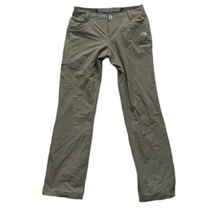 The North Face Gray Convertible Hiking Pants Nylon Women's Size 8